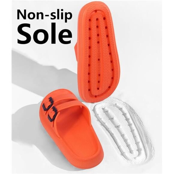 Weweya Sandals for Women and Men - Pillow Slippers - Double Buckle Adjustable - Picture 6 of 7